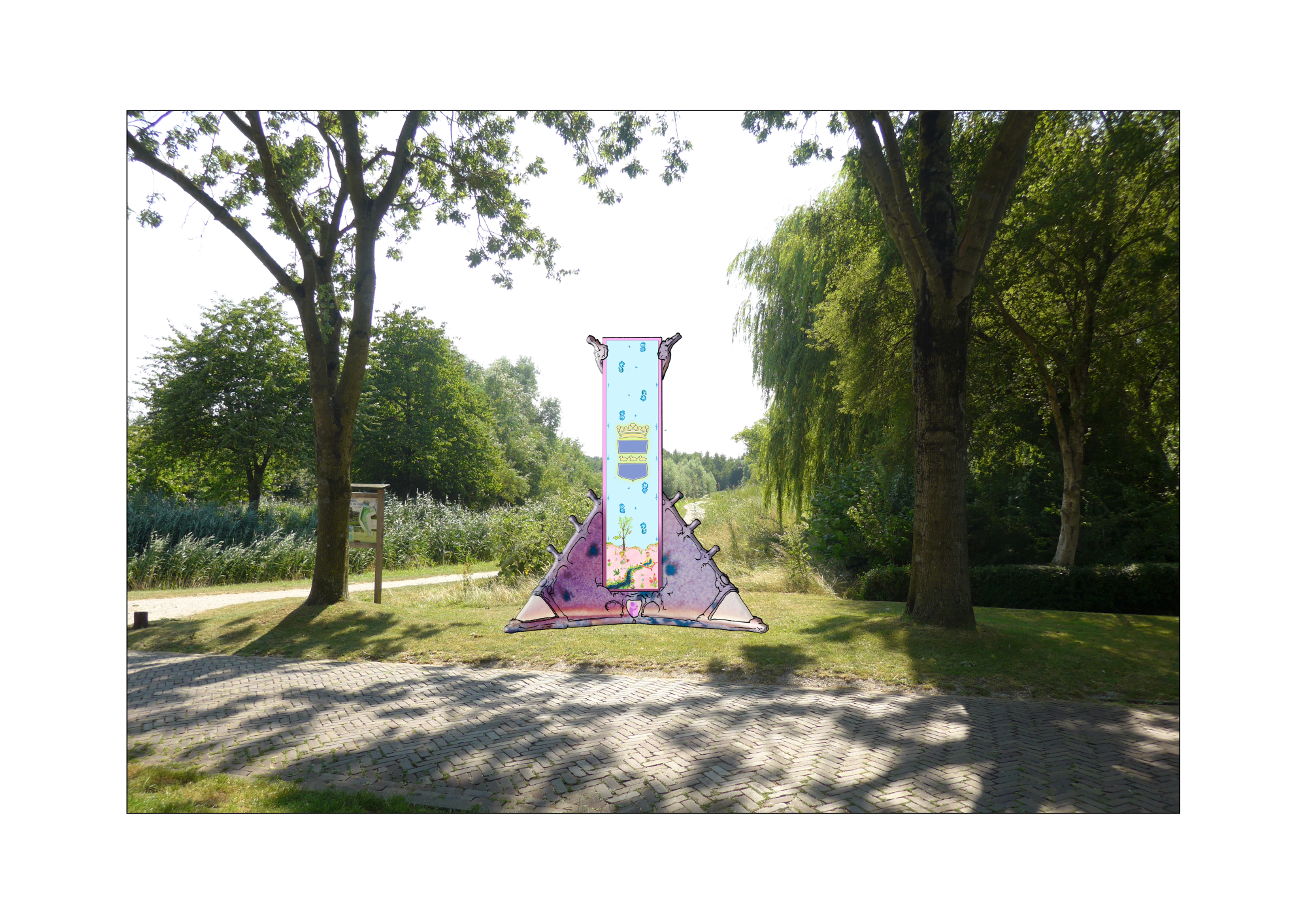situatie schets Yair Callender