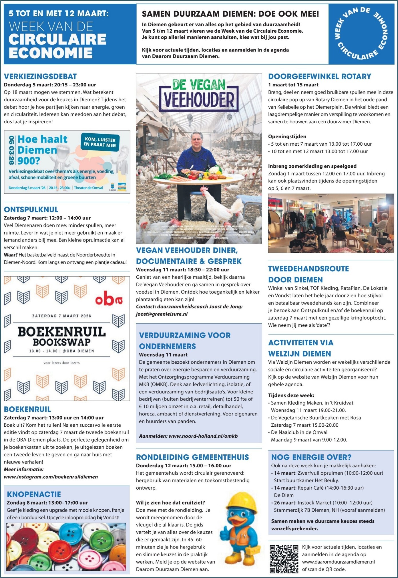 Agenda Week van de circulaire economie