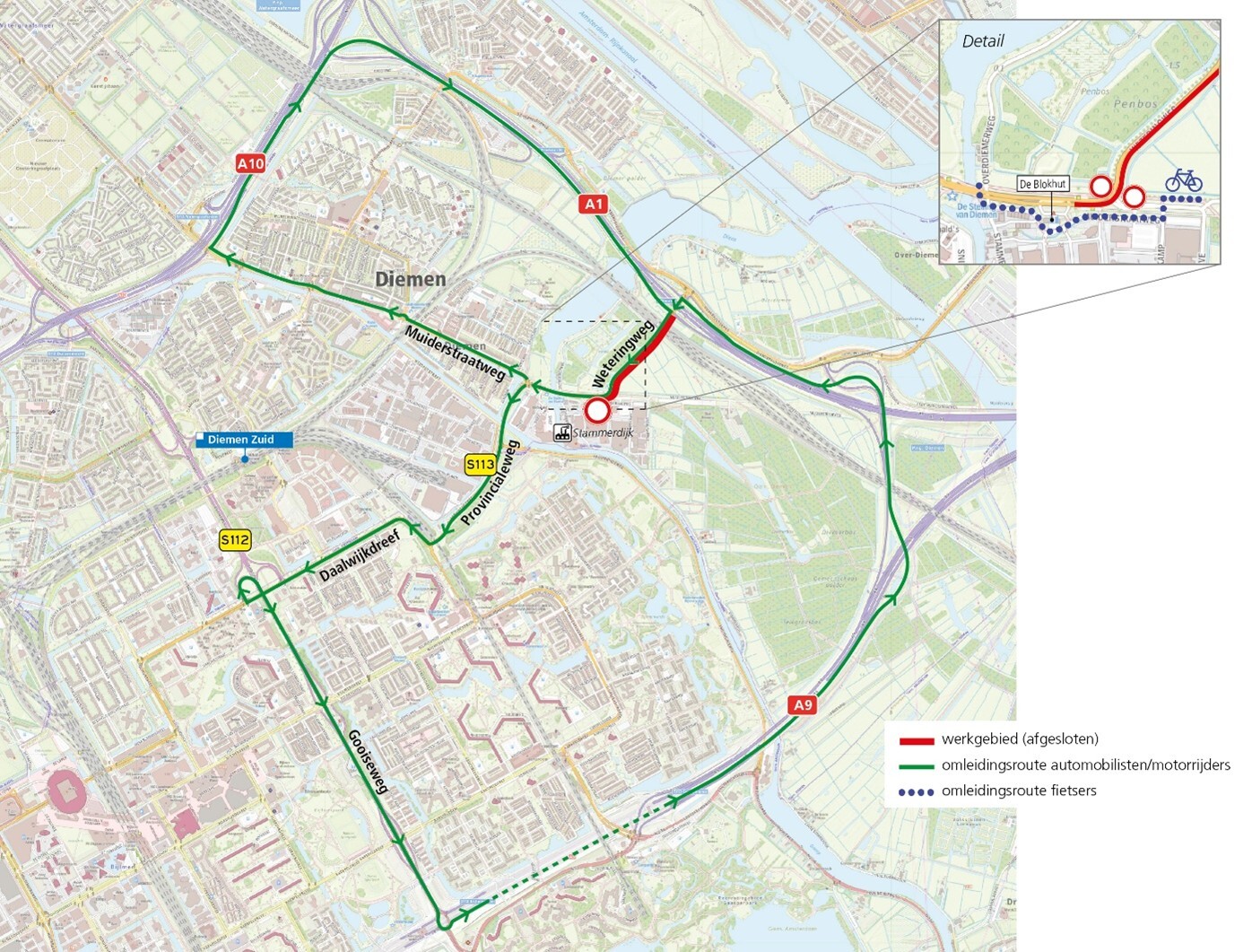 Werkzaamheden Weteringweg