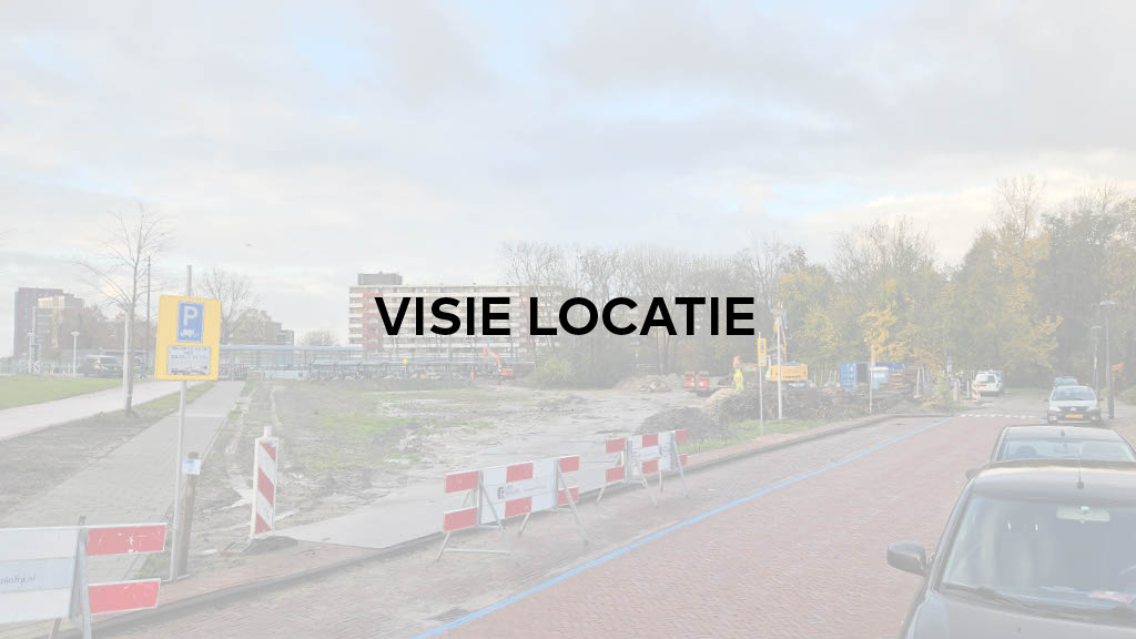 Dia 6 visie locatie nieuwbouw Spoorzicht