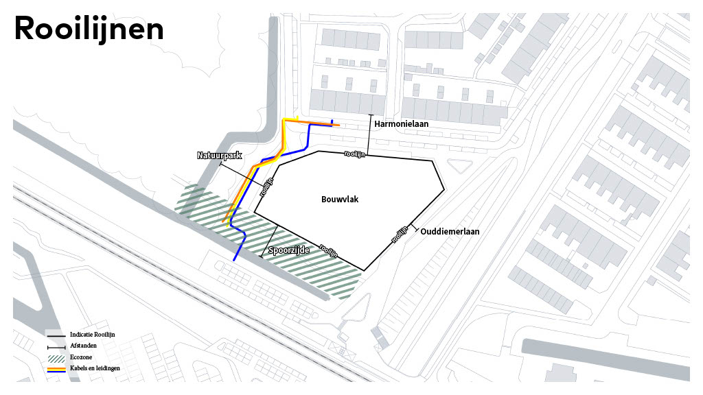 Dia 9 rooilijnen nieuwbouw Spoorzicht