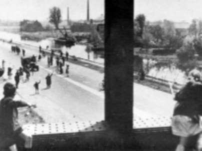 Ringspoorbaan Diemen 1945