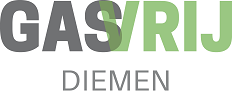 Logo Diemen Gasvrij, ga naar de homepage
