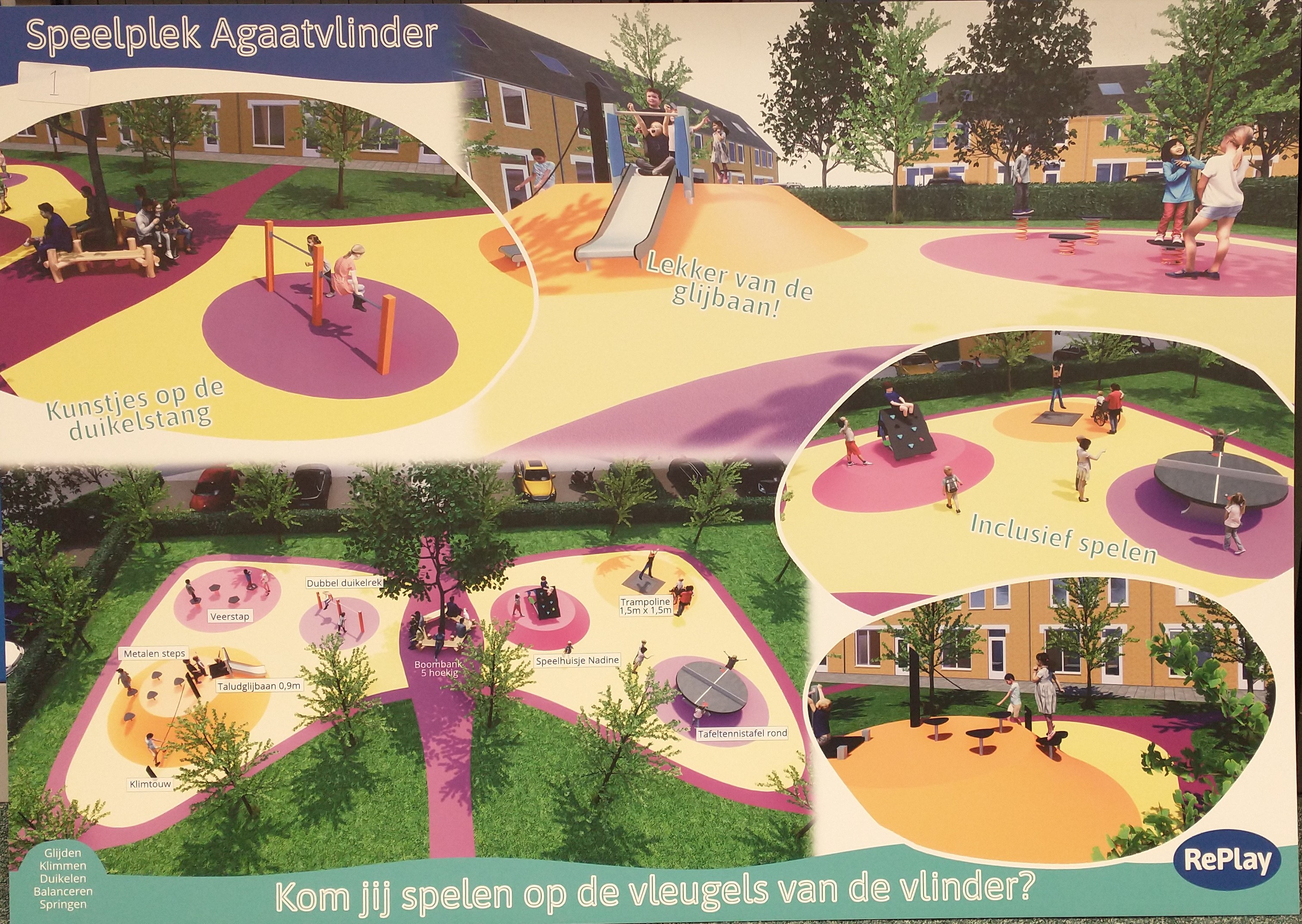 Agaatvlinder ontwerp