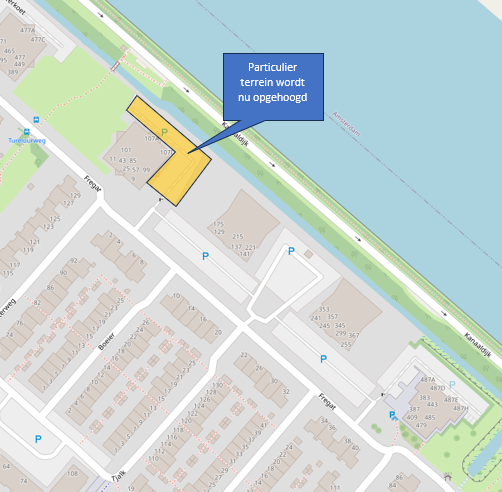 Kaart werkzaamheden Scheepskwartier en Vlindertuin