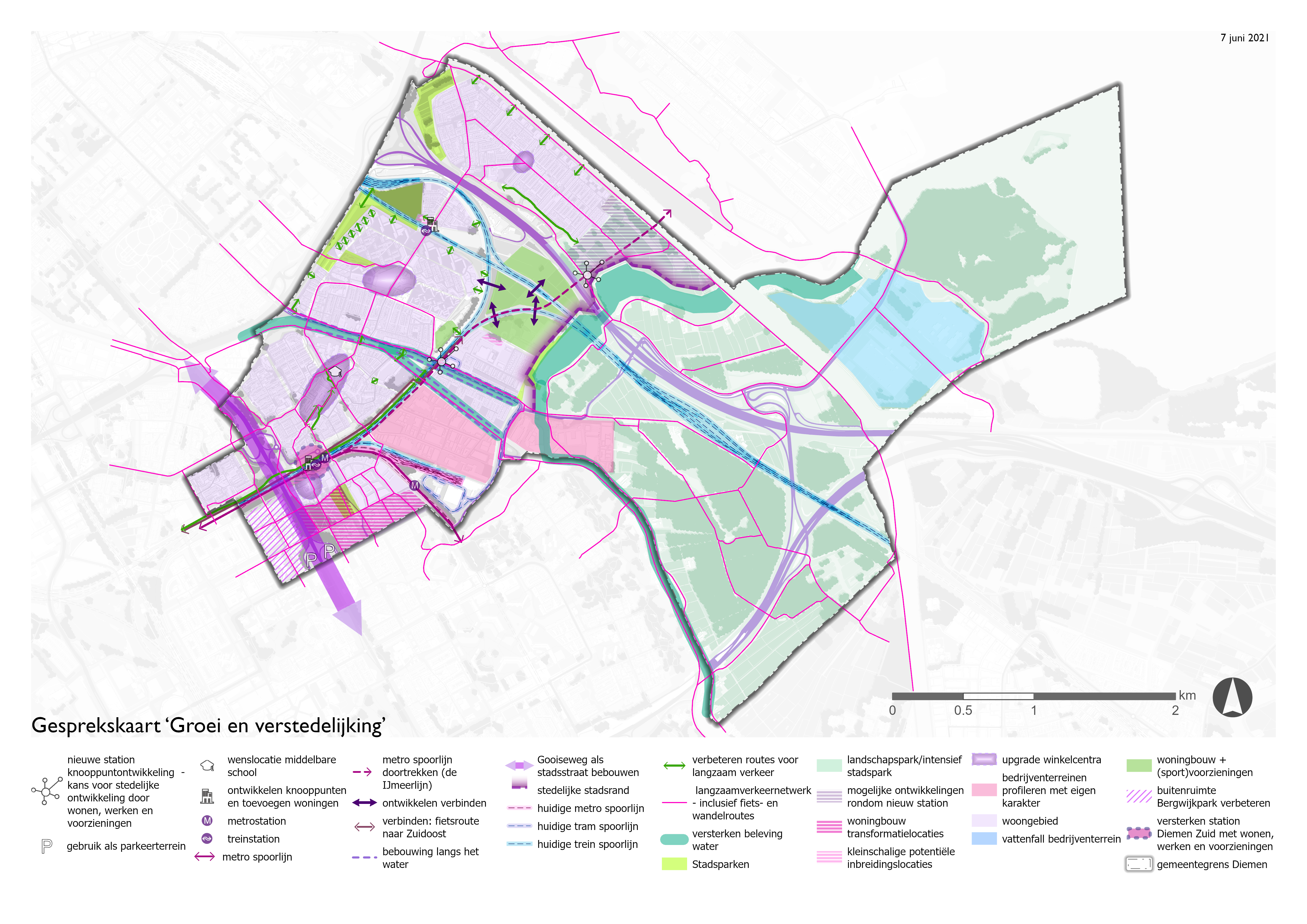 Gemeente Diemen_Denkrichting_Groei en verstedelijking 